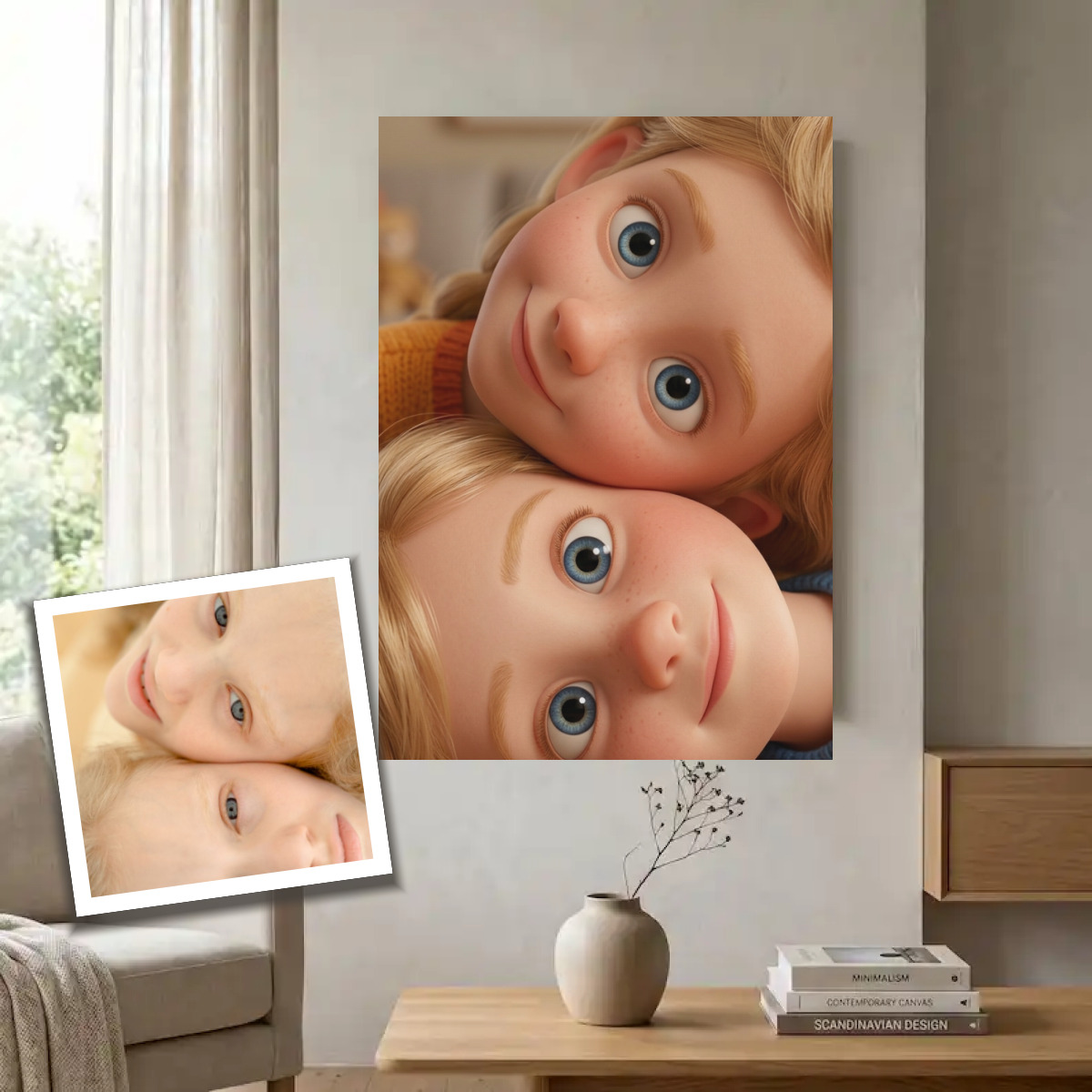 Braca i sestre — zajednicki crtani portret