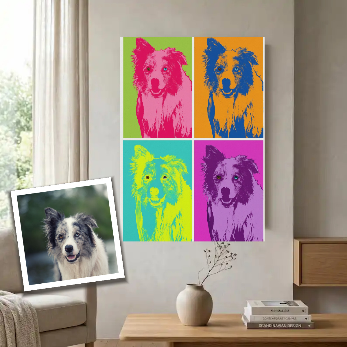 Pop art ljubimac