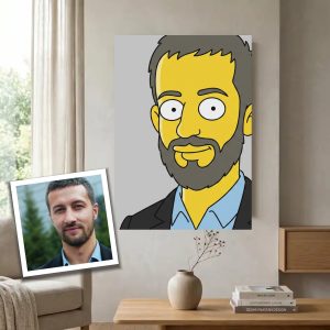 Žuti crtani stil