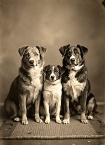 Vintage foto-studio