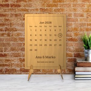 Kalendar sa našim danom — drvo